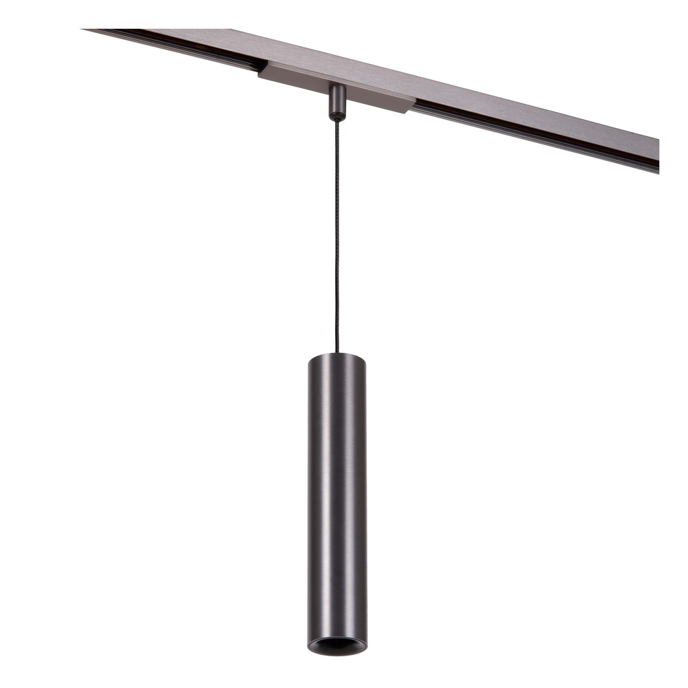 1-fase hanglamp voor rail Linial Luxus mat zwart chroom Premium by Lucide 5411212552341
