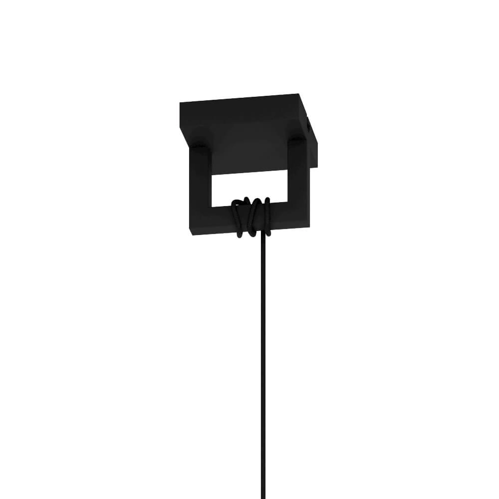 Zwarte draad hanglamp Bogota Stars of Light 9008606220748