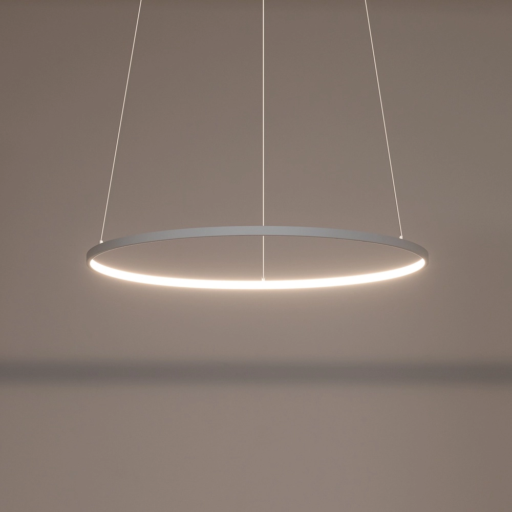 Design hanglamp Circolo Led wit Ø 60cm horizontaal Lyora 5903139116046