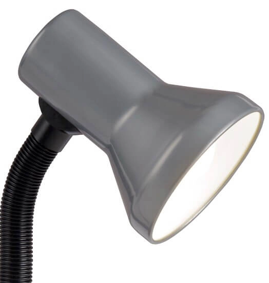 Grijze bureaulamp Junior Brilliant 4004353967504