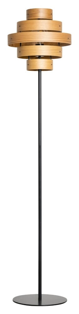 Houten vloerlamp Oaknut
