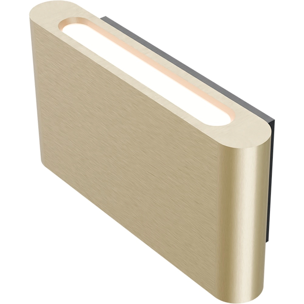 Moderne wandspot Atina 20cm goud Masterlight 8718121384986