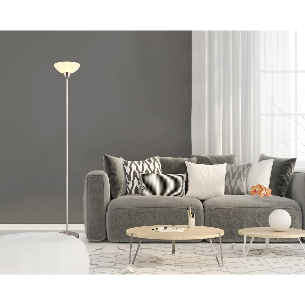 Vloerlamp Lima nikkel Globo 9007371453344