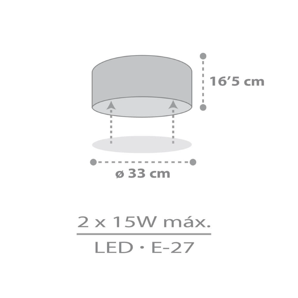 Sterren plafondlamp Star light wit Dalber 8420406001654