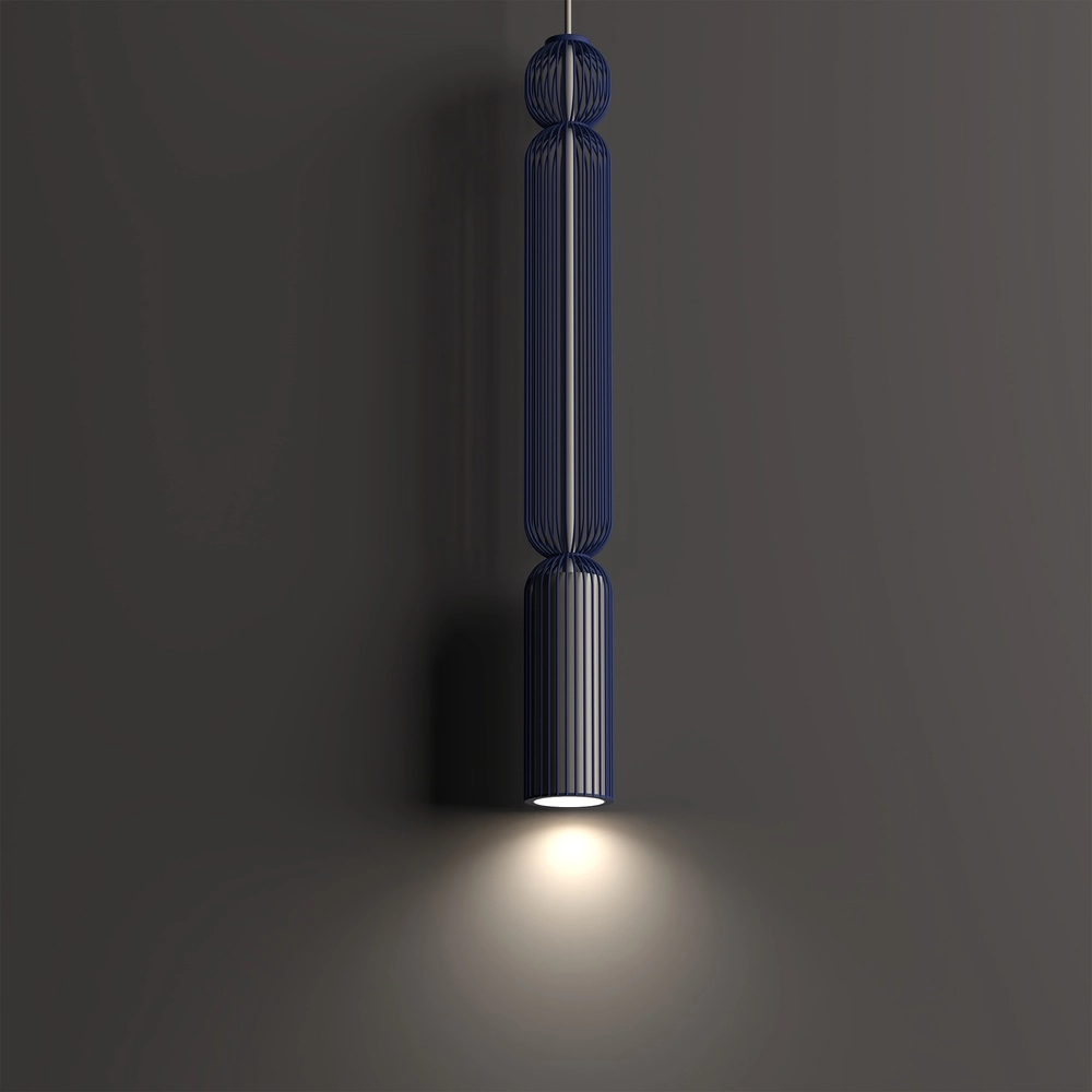 Hanglamp Singles 65cm marine blauw Lyora 5903139121965
