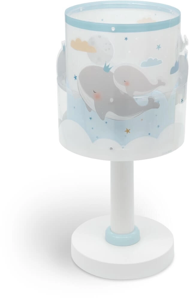 Blauwe tafellamp Whale Dalber 8420406001821