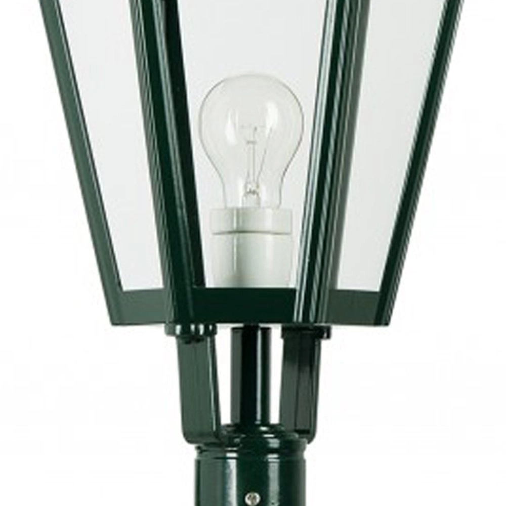 Nostalgische lantaarn lamp Bergum K7A met kronen - zwart KS Verlichting 8714732150842