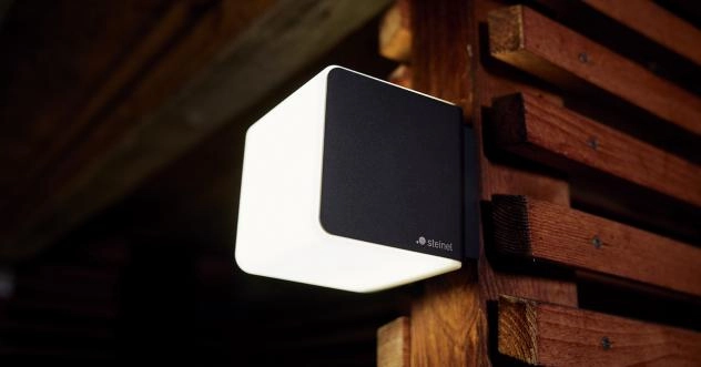 Wandspot L840 met bewegingssensor grijs Steinel 4007841055547