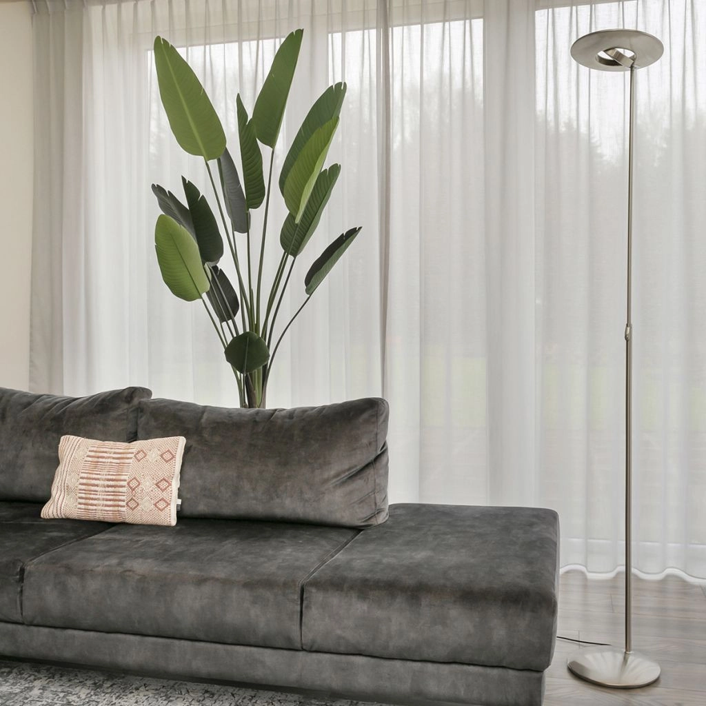 Design vloerlamp Zenith Led metaal grijs Steinhauer 8712746118544