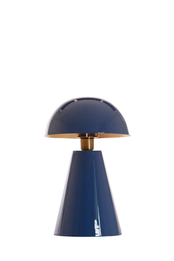 Design tafellamp Surrina blauw Ø 26cm Light & Living 8717807743536