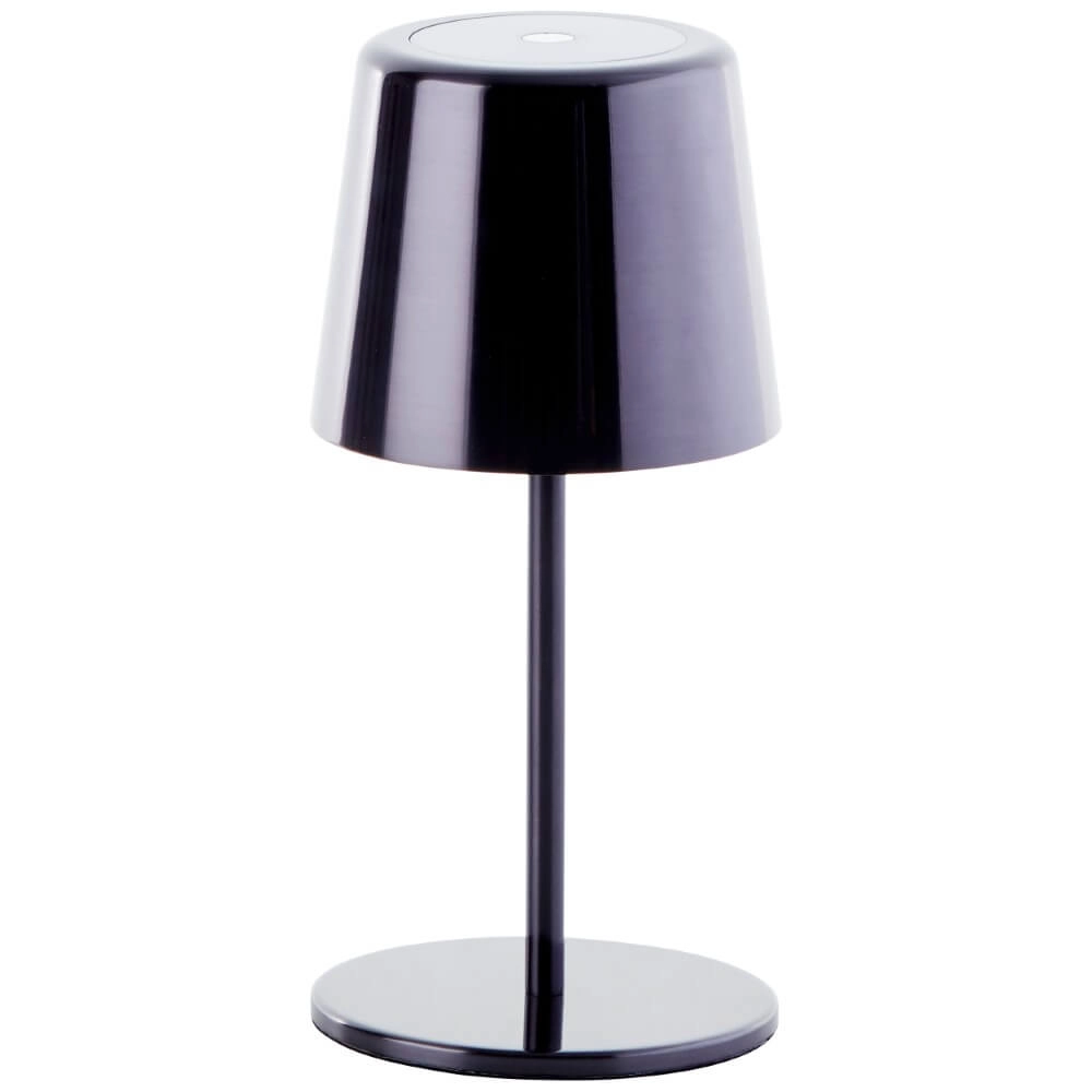 Oplaadbare tafellamp Xaana zwart Brilliant 4004353444869