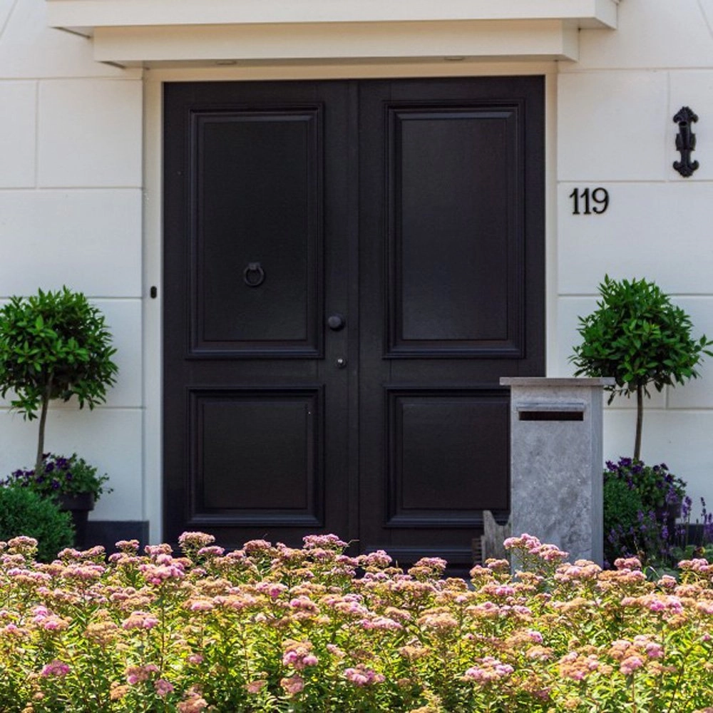 Vlaggenstokhouder Modern zwart KS Verlichting 8714732583046