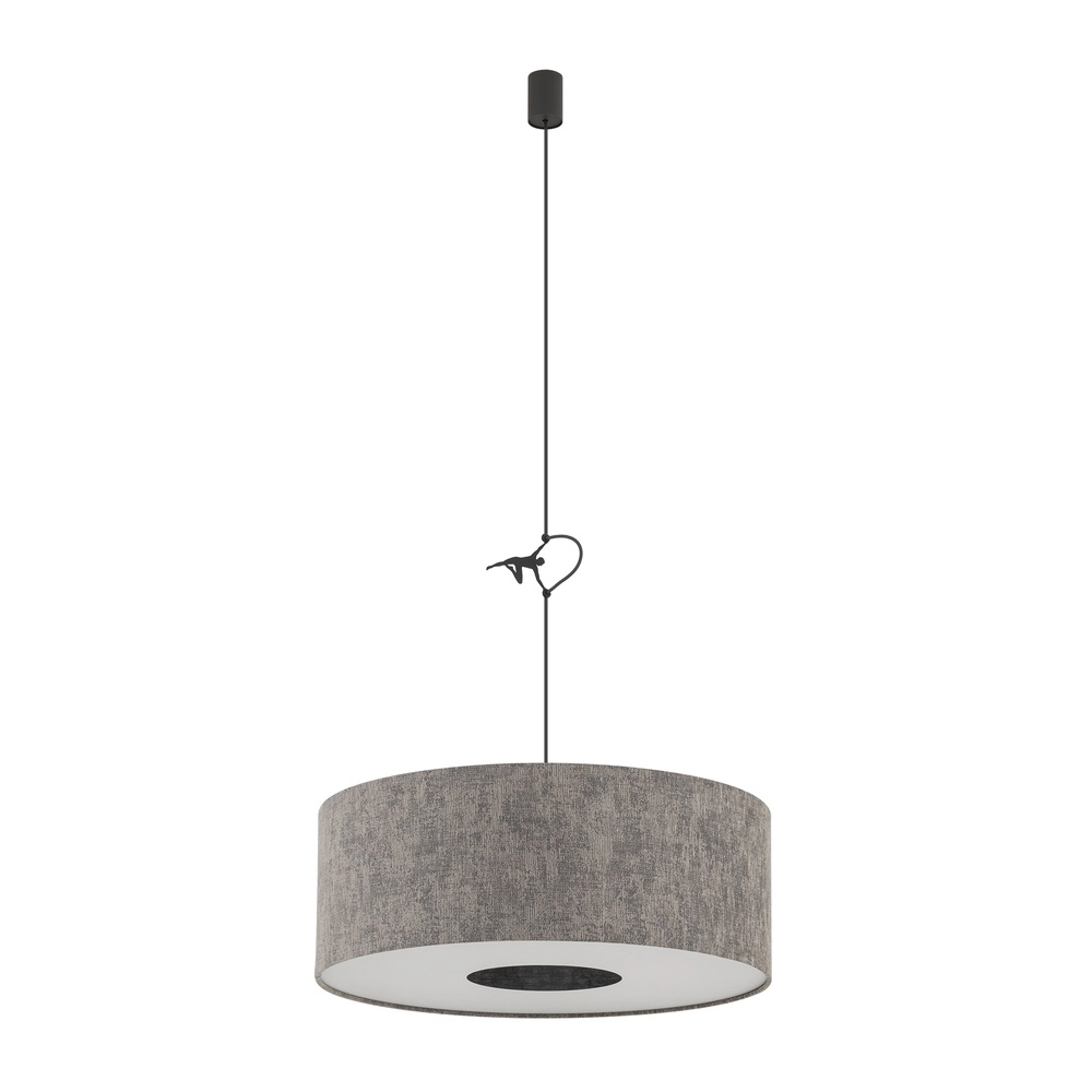 Hanglamp Lago grijs Ø 50cm Lyora 5903139116749