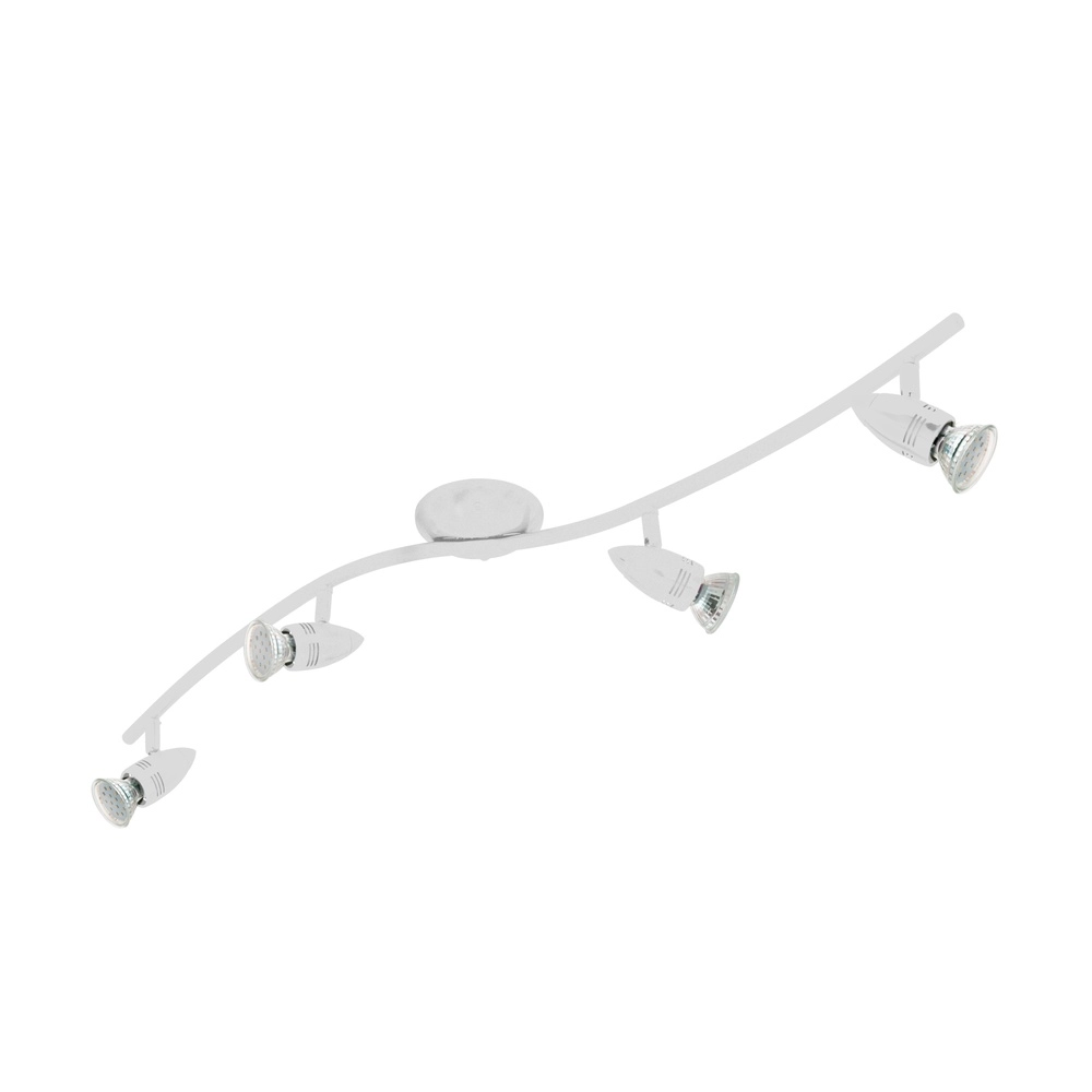 Opbouwspot Magnum-Led 4-lichts wit