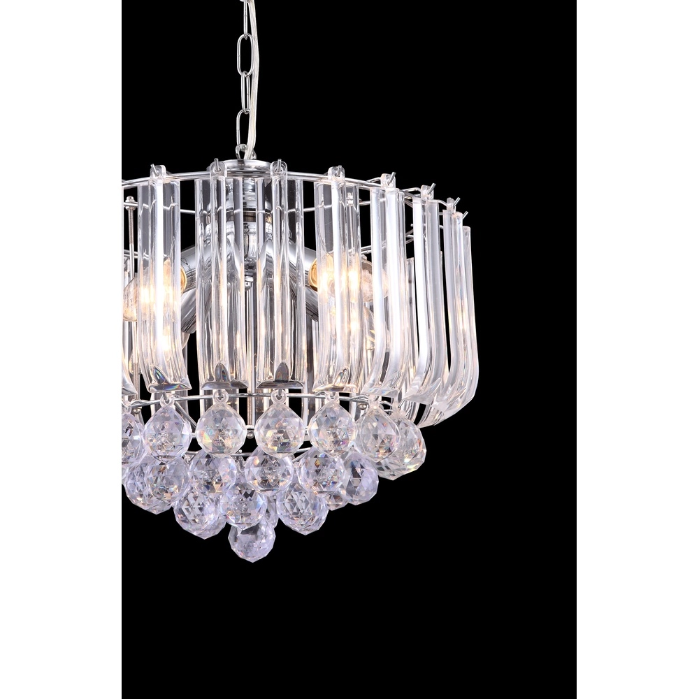 Kroonluchter Minnesota Ø 35cm chroom Globo 9007371299492