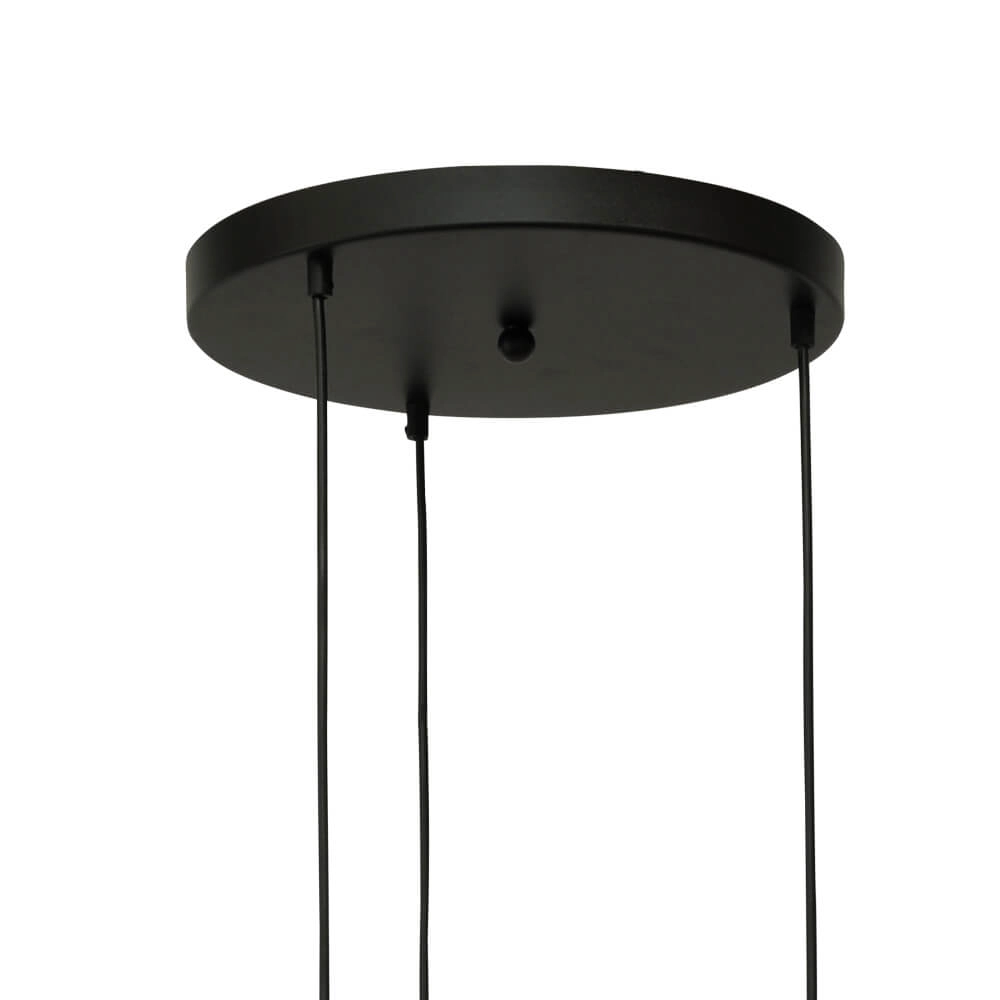 Pendel hanglamp Lava 3x smoke glas Masterlight 8718121286464