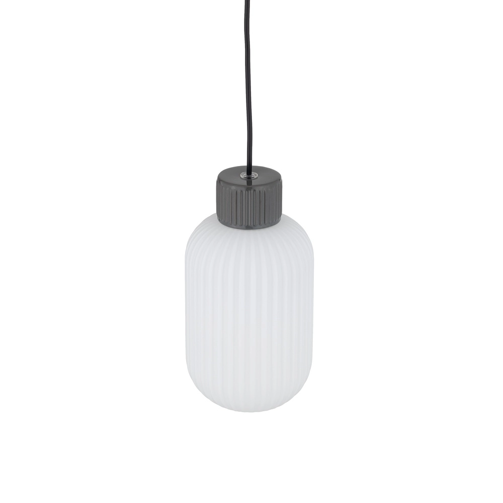 Hanglamp Aurora grijs Ø 14cm Lyora 5903139119696