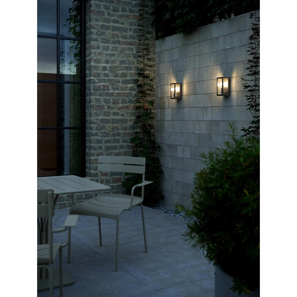 Strakke design wandlamp Luchy zwart Nordlux 5704924017780