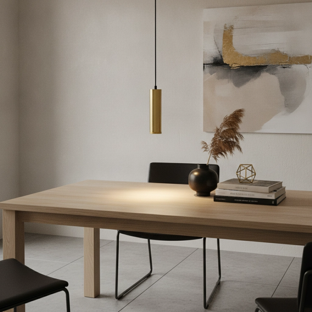 Design hanglamp Milano mat goud 25cm
