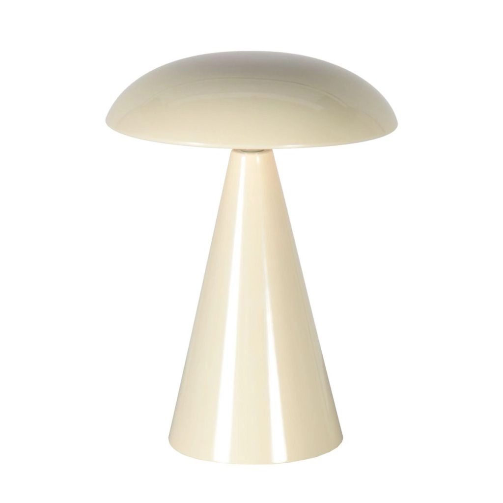 Oplaadbare tafellamp Mush crème Steinhauer 8712746188776