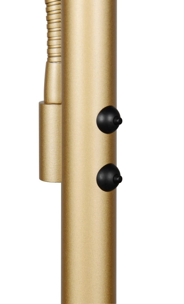 Design leeslamp Willis Goud - 180cm Trio 4017807627923