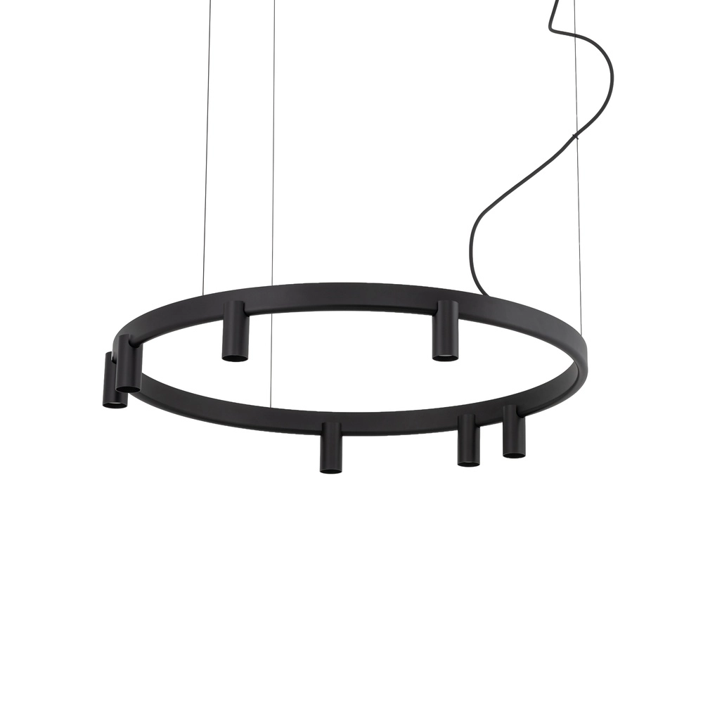 Design hanglamp Fourty zwart Ø 80cm