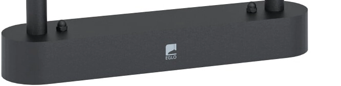 Design bollamp Prata Vecchia 32cm zwart Eglo 9002759987329