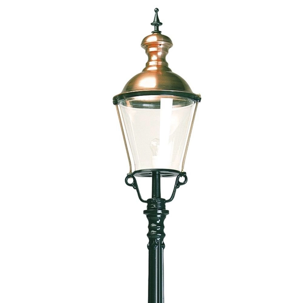 Nostalgische lantaarn Cleveland zwart KS Verlichting 8714732703147