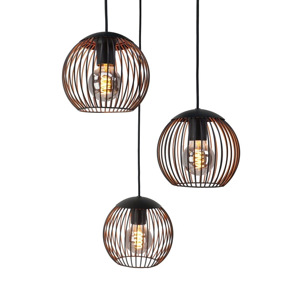 Hanglamp Almanzora 3-lichts rond Eglo 9008606360345