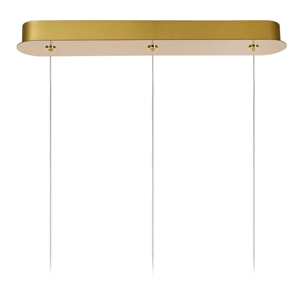 Gouden hanglamp Cintra 3-lichts Lucide 5411212134387