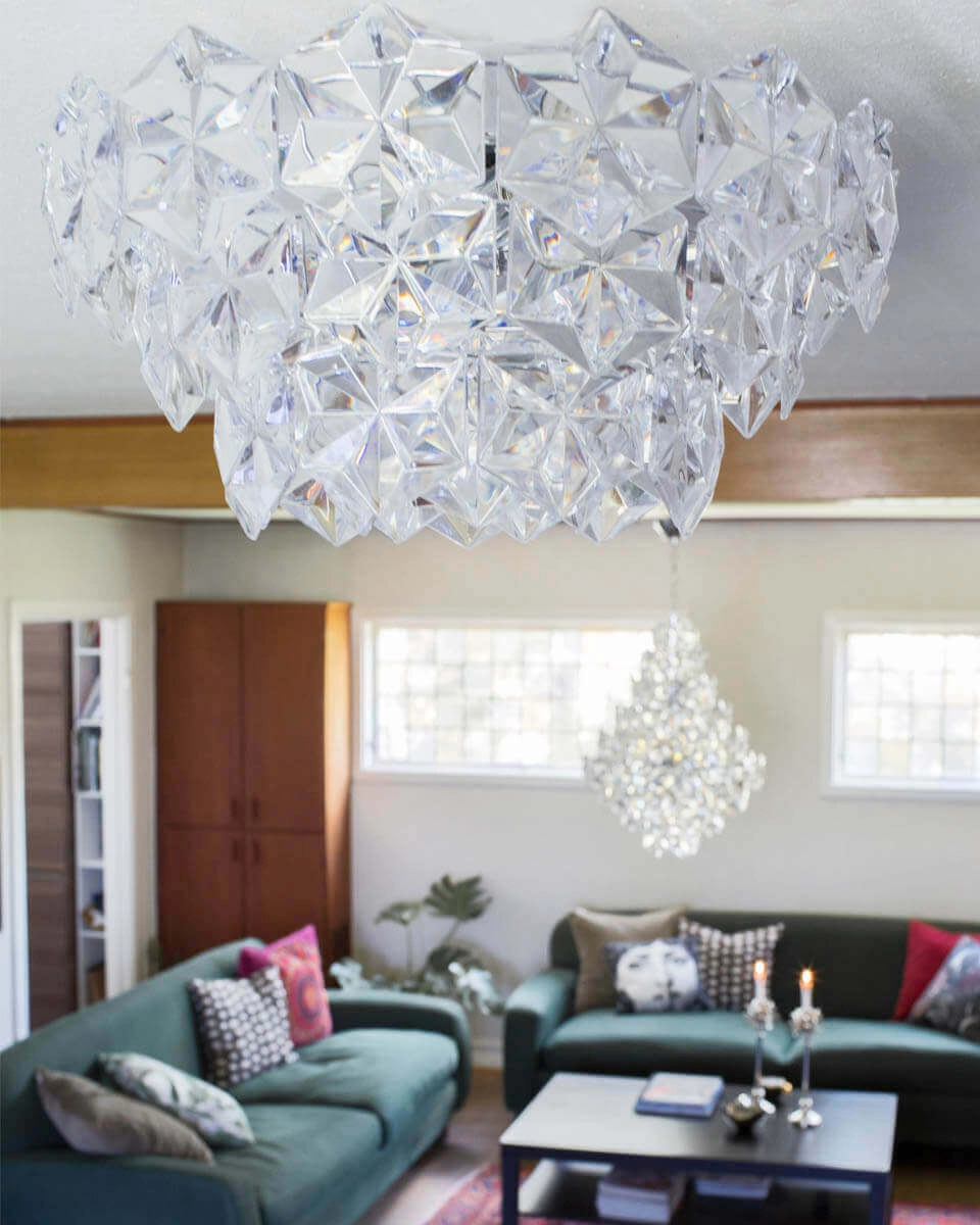 Plafondlamp Monarque chroom By Rydéns 7391741009500