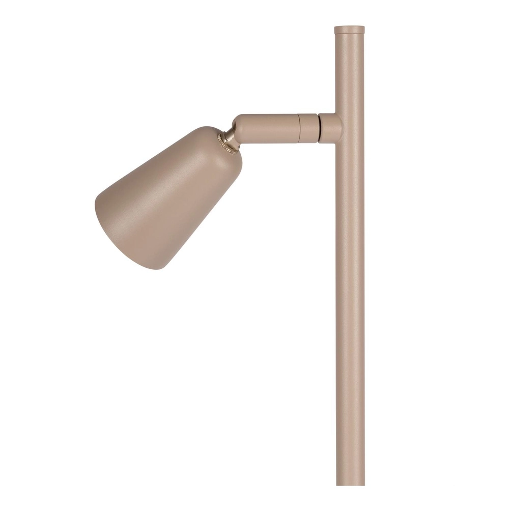 Design leeslamp Tiana taupe Lucide 5411212650474