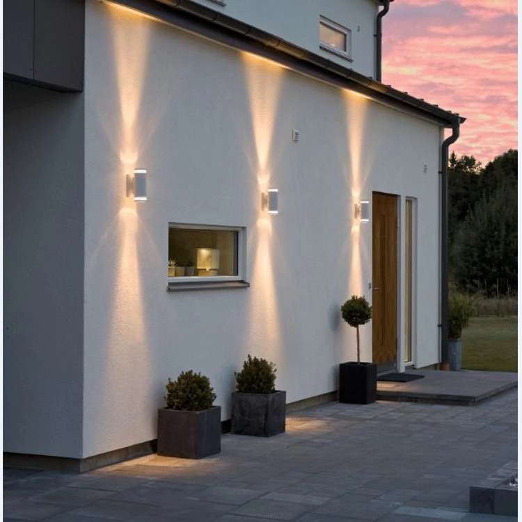 Wandspot Modena Downlight 12cm wit KonstSmide 7318307511253