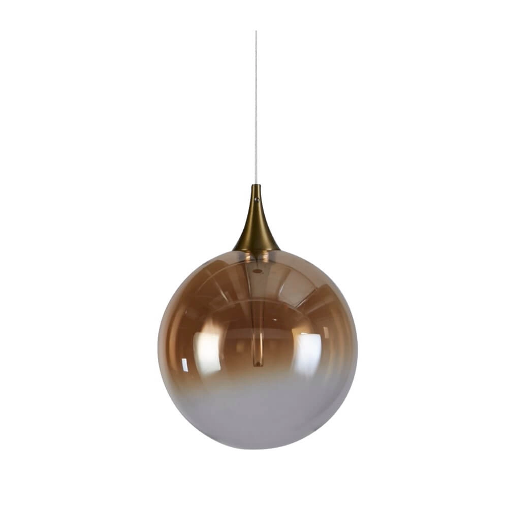1-lichts hanglamp Alchemy amber glas Searchlight 5053423273822