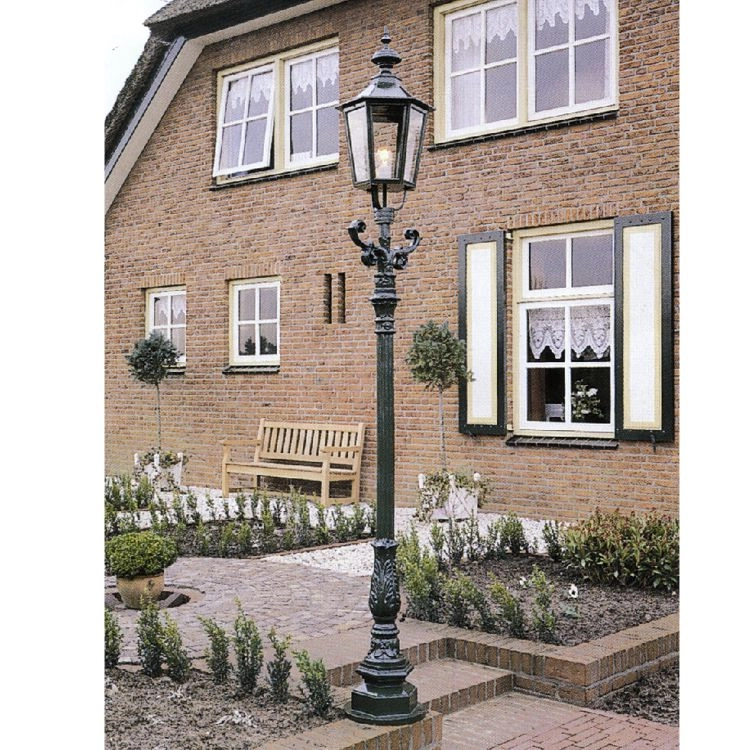 Nostalgische lantaarn Hannover zwart KS Verlichting 8714732080408