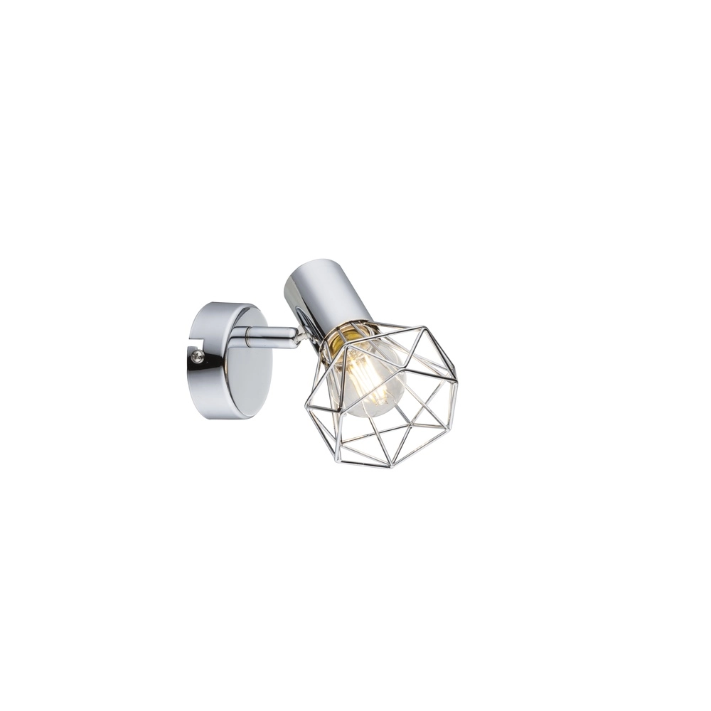 Wandlamp Xara I chroom