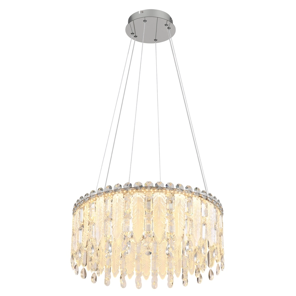 Hanglamp Klunka chroom Ø 59,5cm Globo 9007371456093
