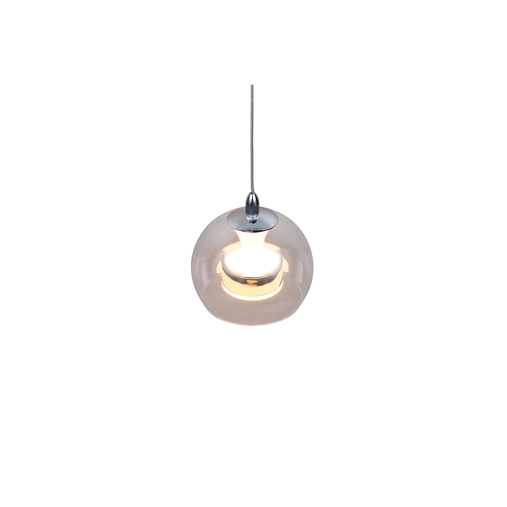 Hanglamp Flynt enkel chroom Trio 4017807670981