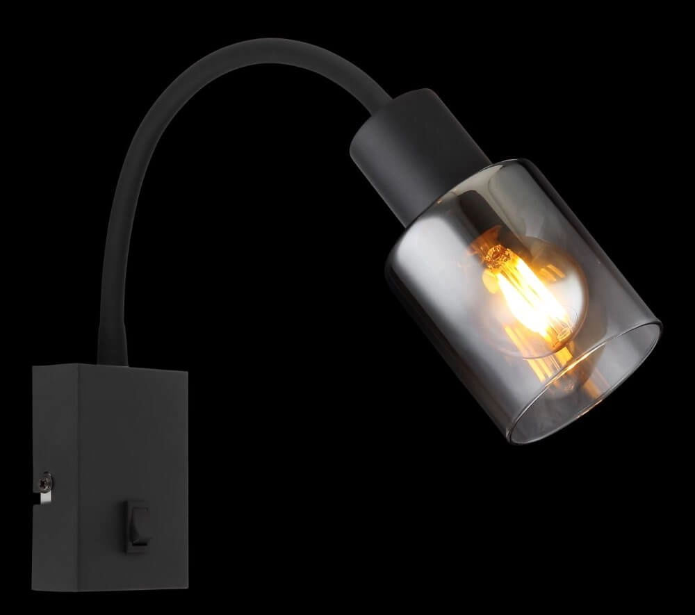 Flexibele wandlamp Hubertus met schakelaar Globo 9007371449026