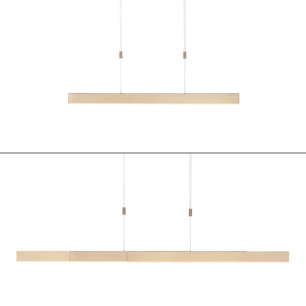 Led hanglamp Pure-Moto messing mat Paul Neuhaus 4012248363768