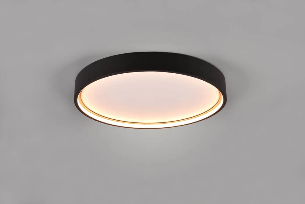 Wit met zwarte plafonniere Doha Trio 4017807575002