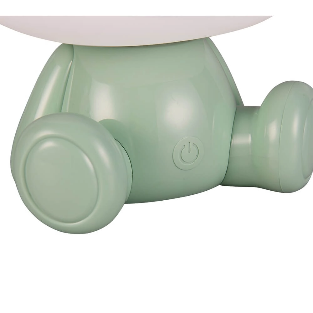 Schattig taffellampje Hopper groen Trio 4017807643275