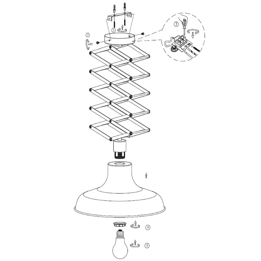Schaarlamp Lexi Steinhauer 8712746101980