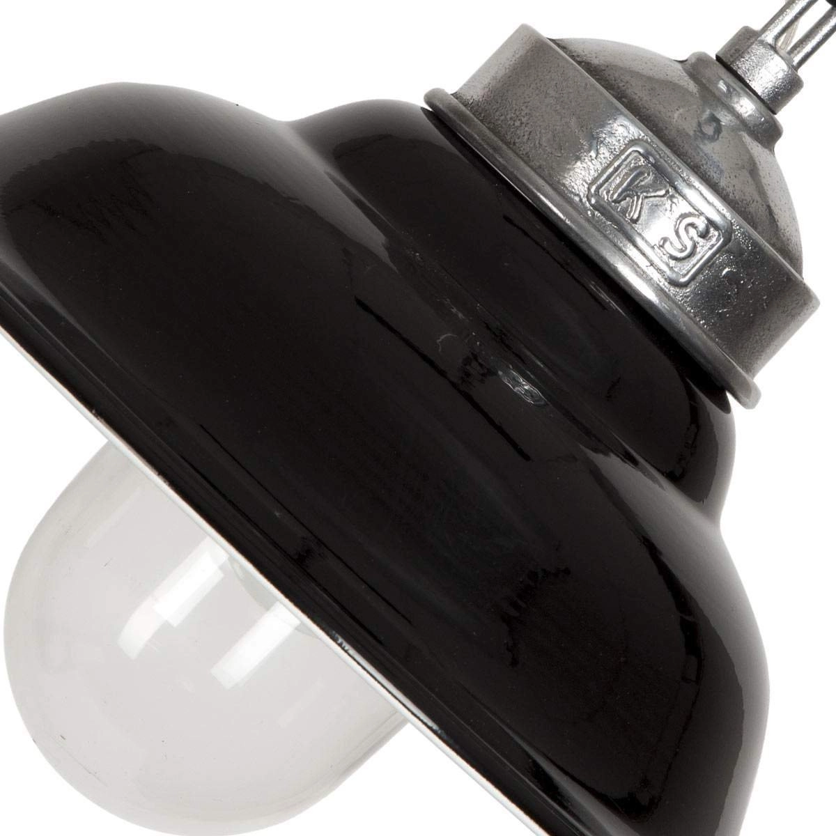 Buiten hanglamp Porto Fino Zwart met oudgrijs KS Verlichting 8714732657006