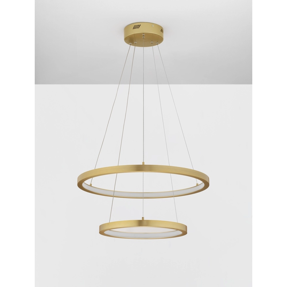 Gouden hanglamp Empatia design dubbel Lyora 5212017442703