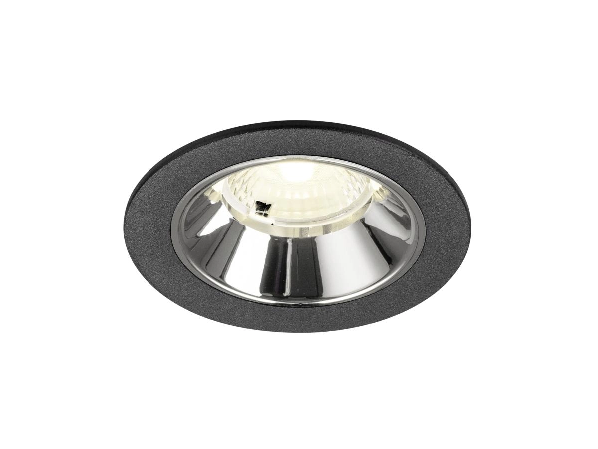 Inbouwspot Numinos S zwart/chroom 4000K - 40gr