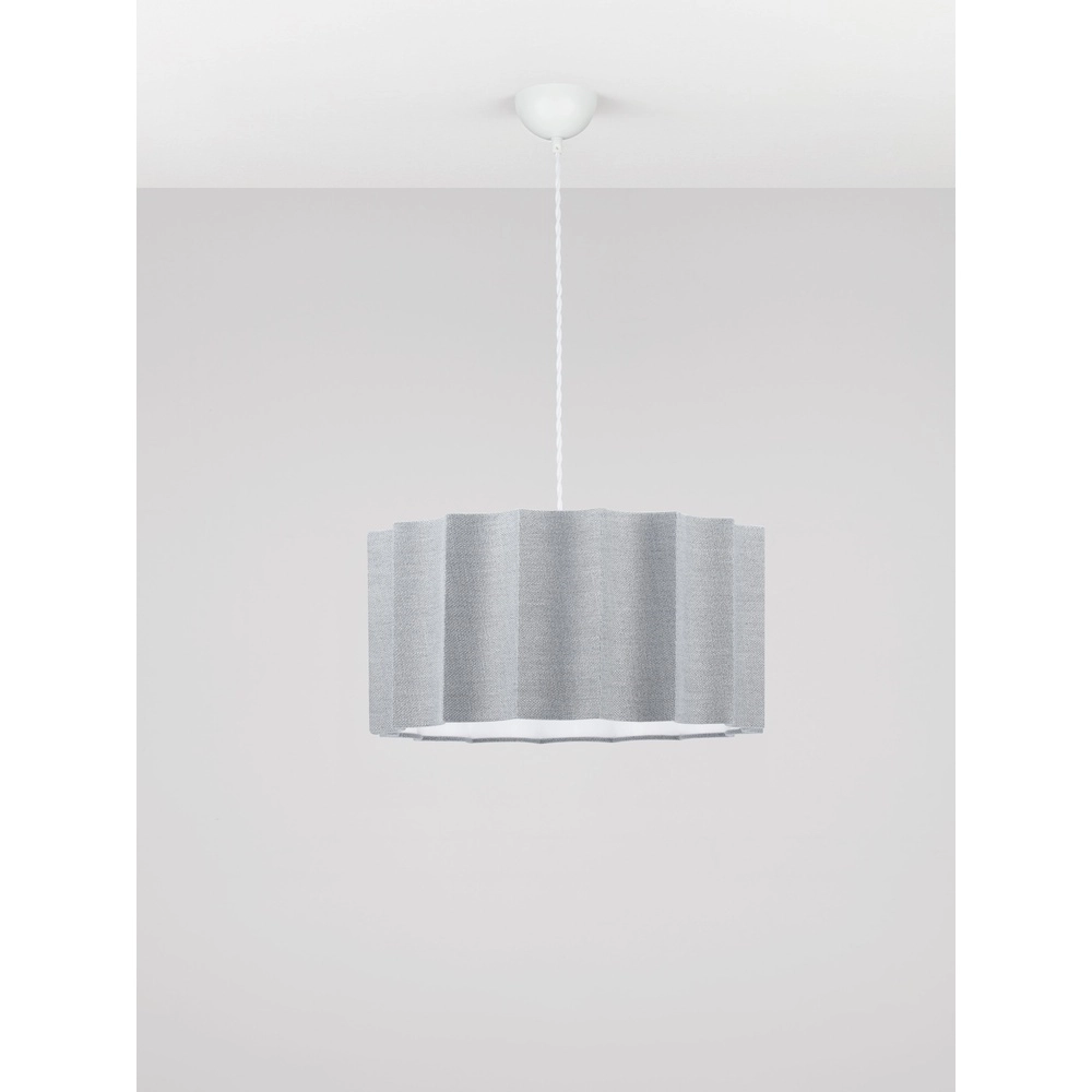Design hanglamp Alve grijs Ø 45cm Lyora 5212017493668