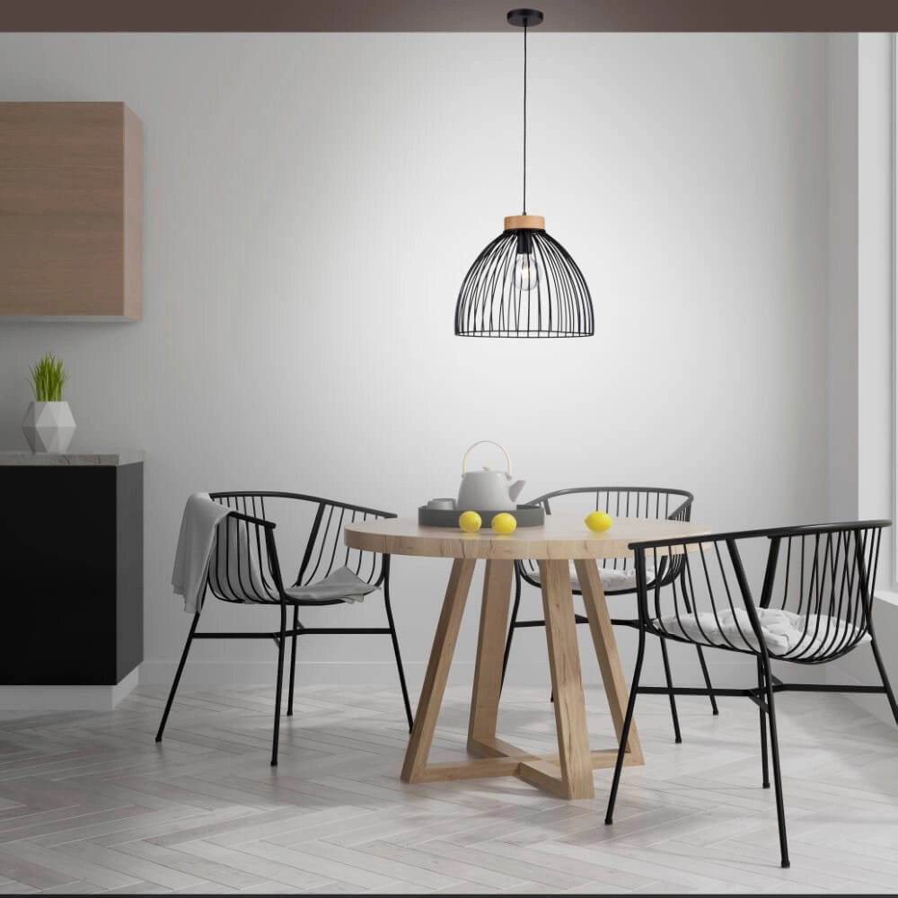 Hanglamp Lami zwart Just Light 4043689982768