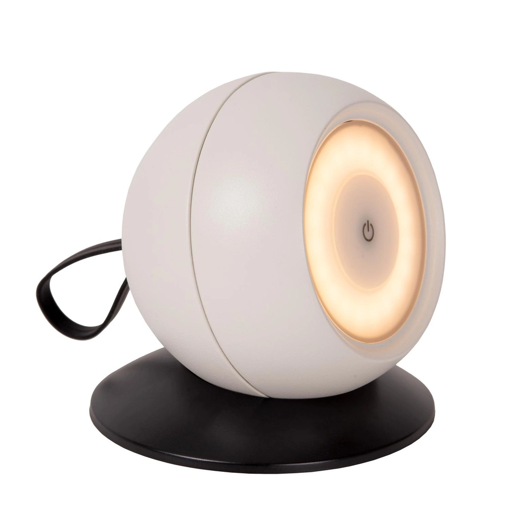 Oplaadbare wandlamp Lunex wit magnetisch Lucide 5411212272416