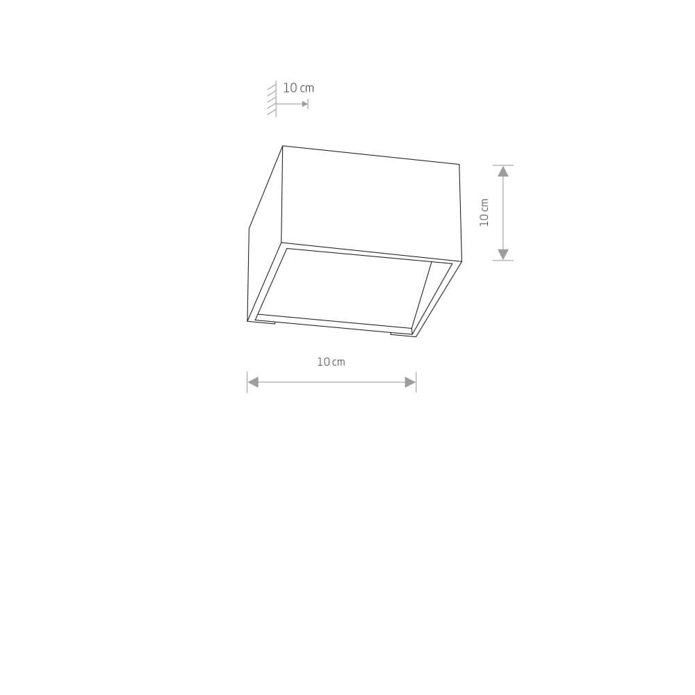 White LED spotlight Lia Led Lyora 5903139691390